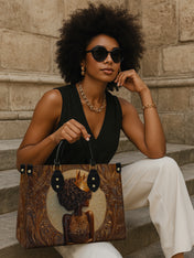 Coiled Glory Premium Leather Handbag QR0XD197
