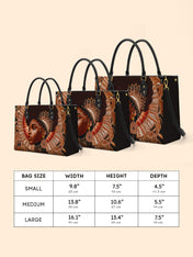 Cocoa Halo Premium Leather Handbag QR0XD223