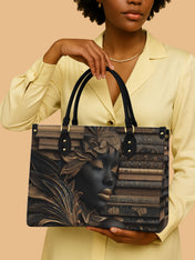 Pages Of Wisdom Premium Leather Handbag QR0TD131