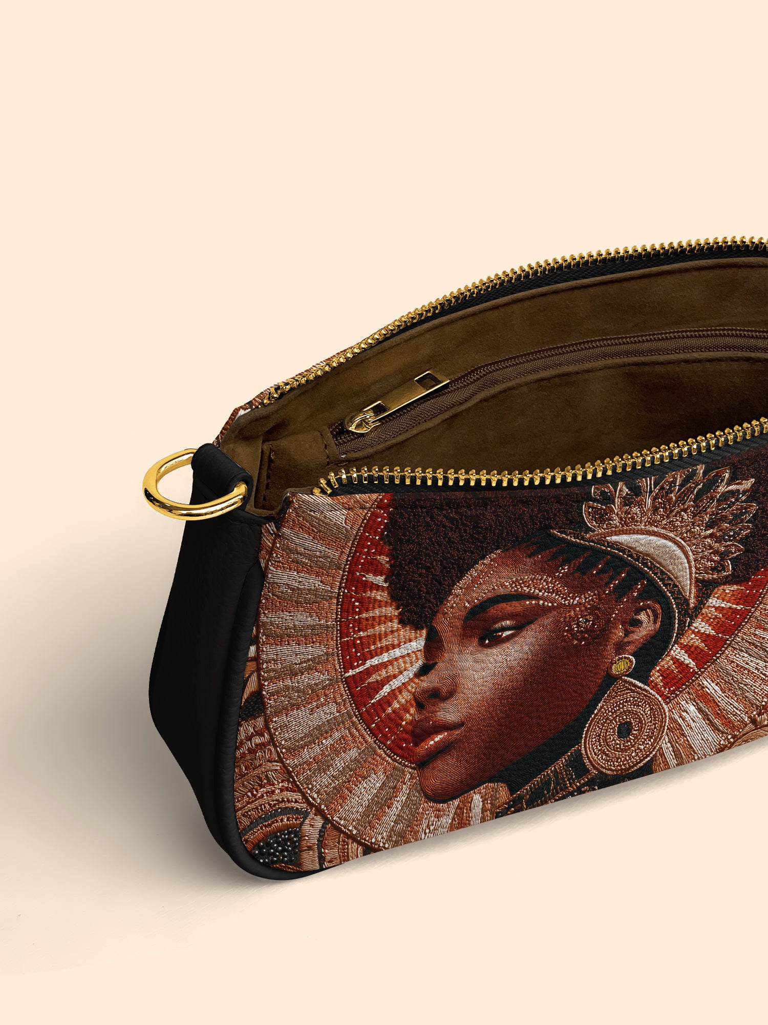 Cocoa Halo Classic Zip Pochette QR0XD224
