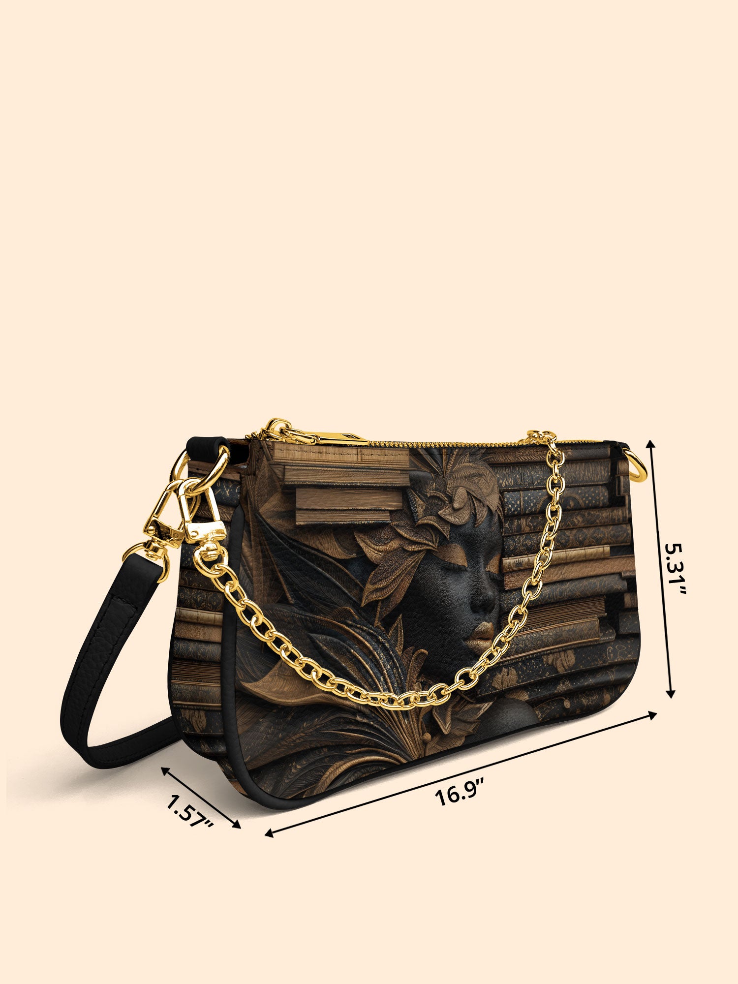 Pages Of Wisdom Classic Zip Pochette QR0TD130