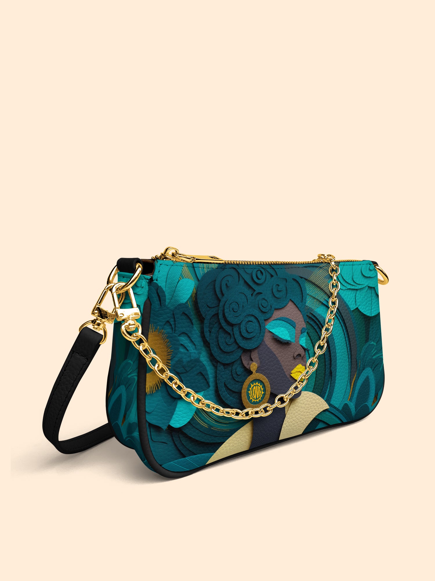 Rooted Spiral Classic Zip Pochette QR0TD144