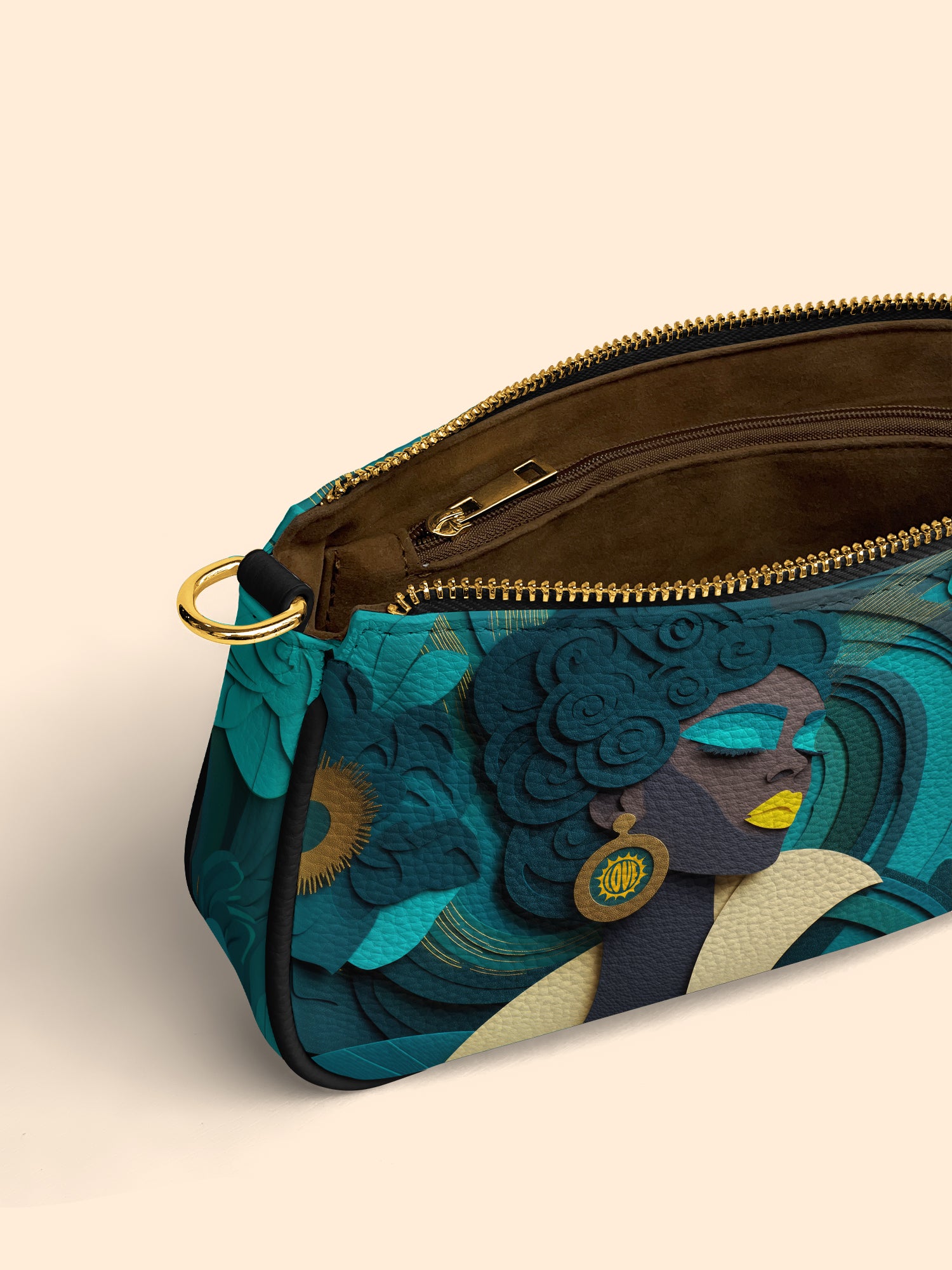 Rooted Spiral Classic Zip Pochette QR0TD144