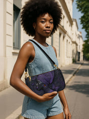 Midnight Crown Classic Zip Pochette QR0XD249