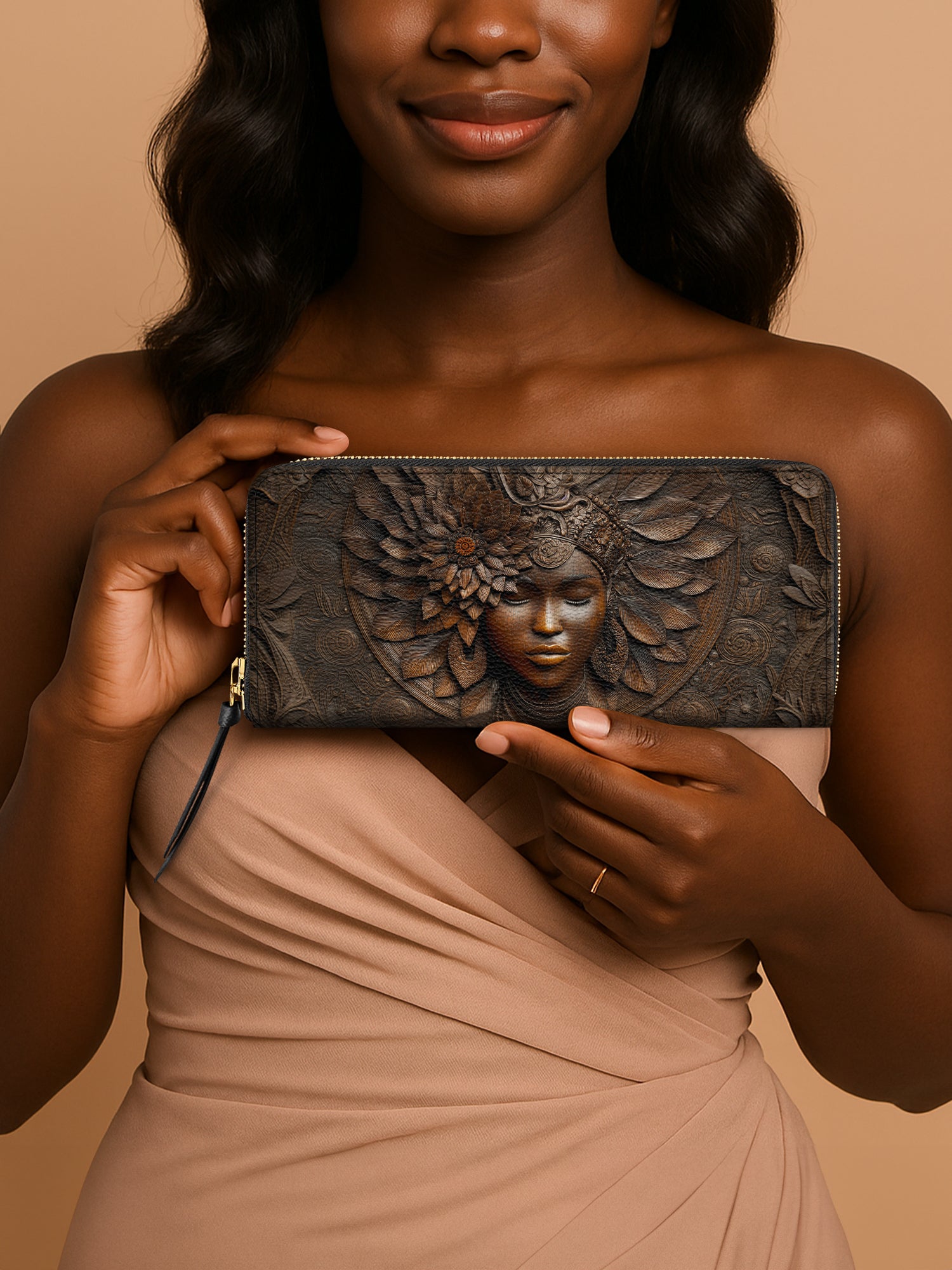 Ancestor Call Slimline Zippy Wallet QR0XD255