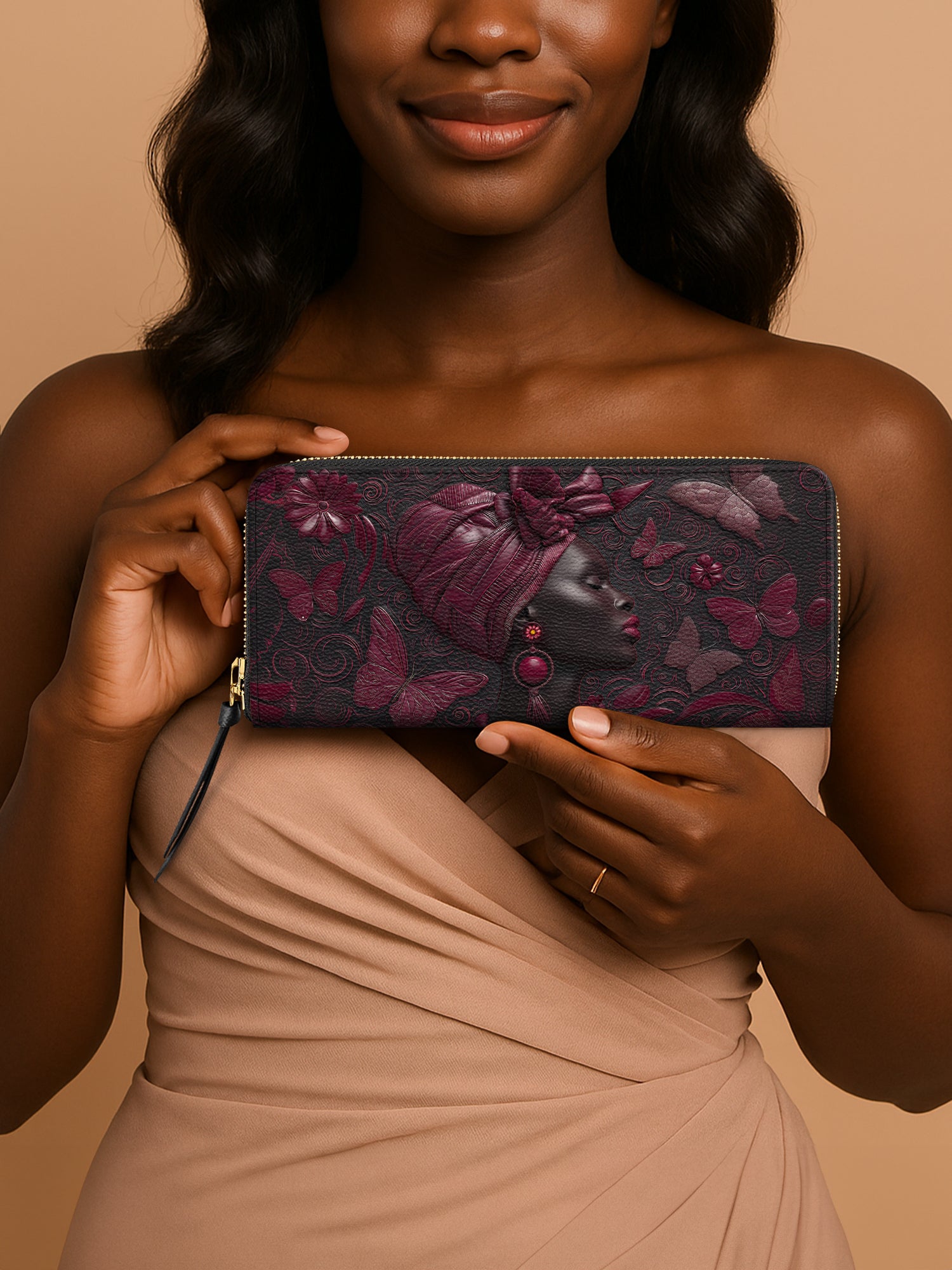 Crimson Rite Slimline Zippy Wallet QR0XD254