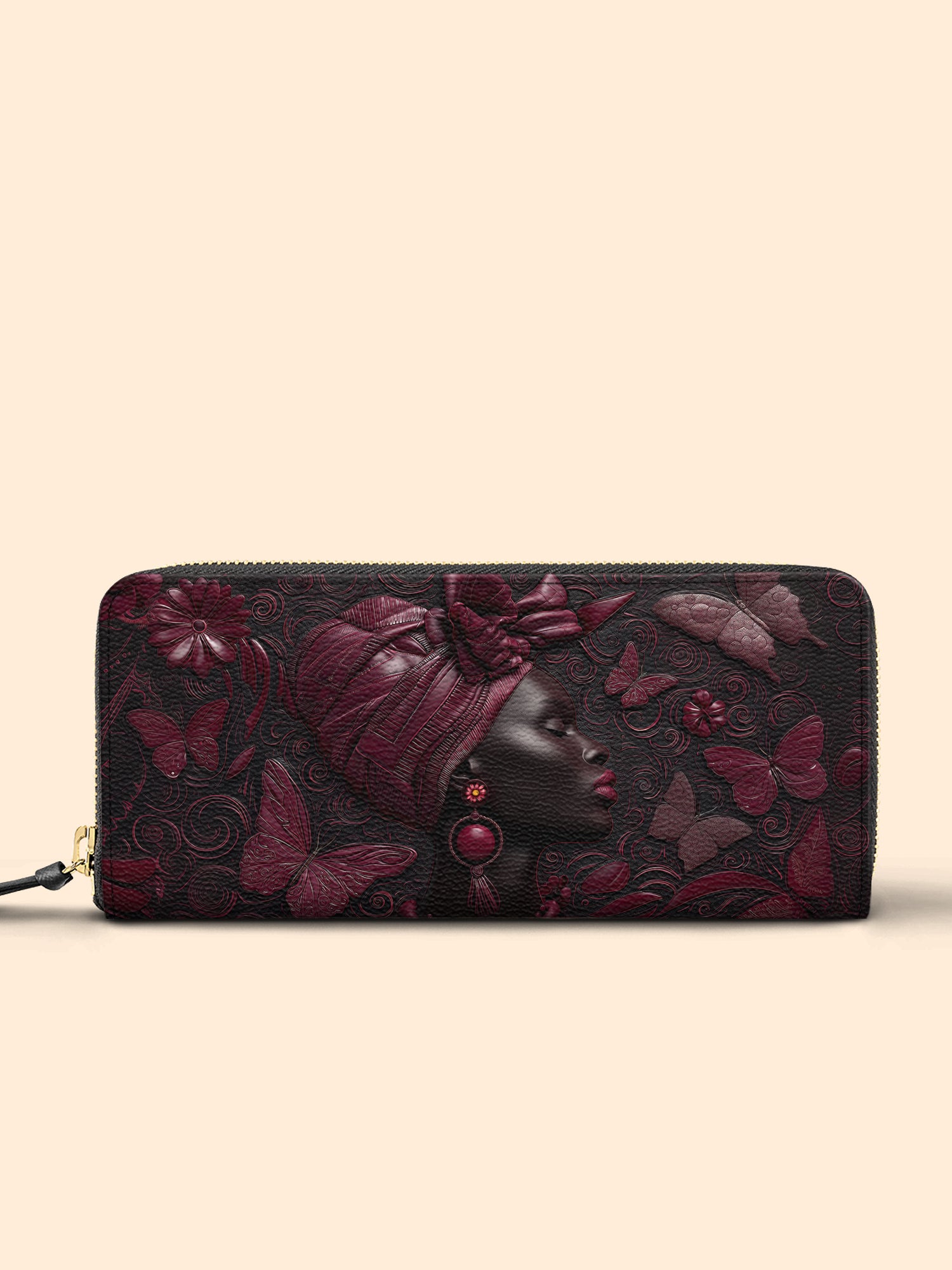 Crimson Rite Slimline Zippy Wallet QR0XD254