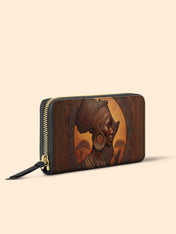 Earth & Africa Slimline Zippy Wallet QR0TD160