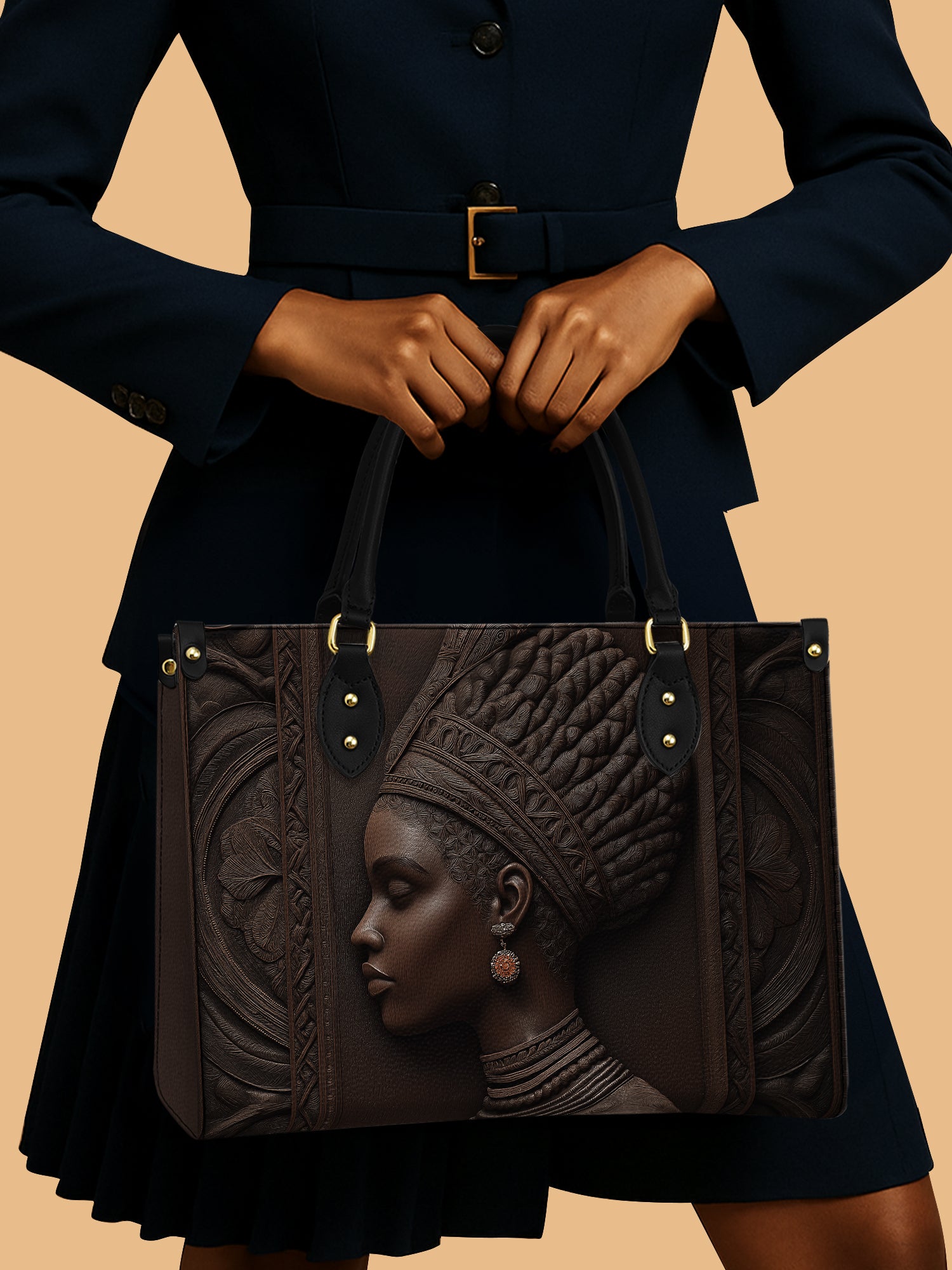 Tribal Grace Empress Premium Leather Handbag QR0XD278