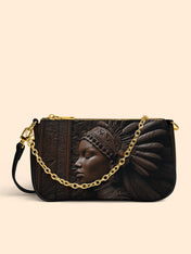 Royal Ebony Muse Classic Zip Pochette QR0XD279