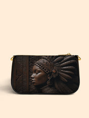 Royal Ebony Muse Classic Zip Pochette QR0XD279