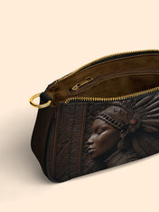 Royal Ebony Muse Classic Zip Pochette QR0XD279