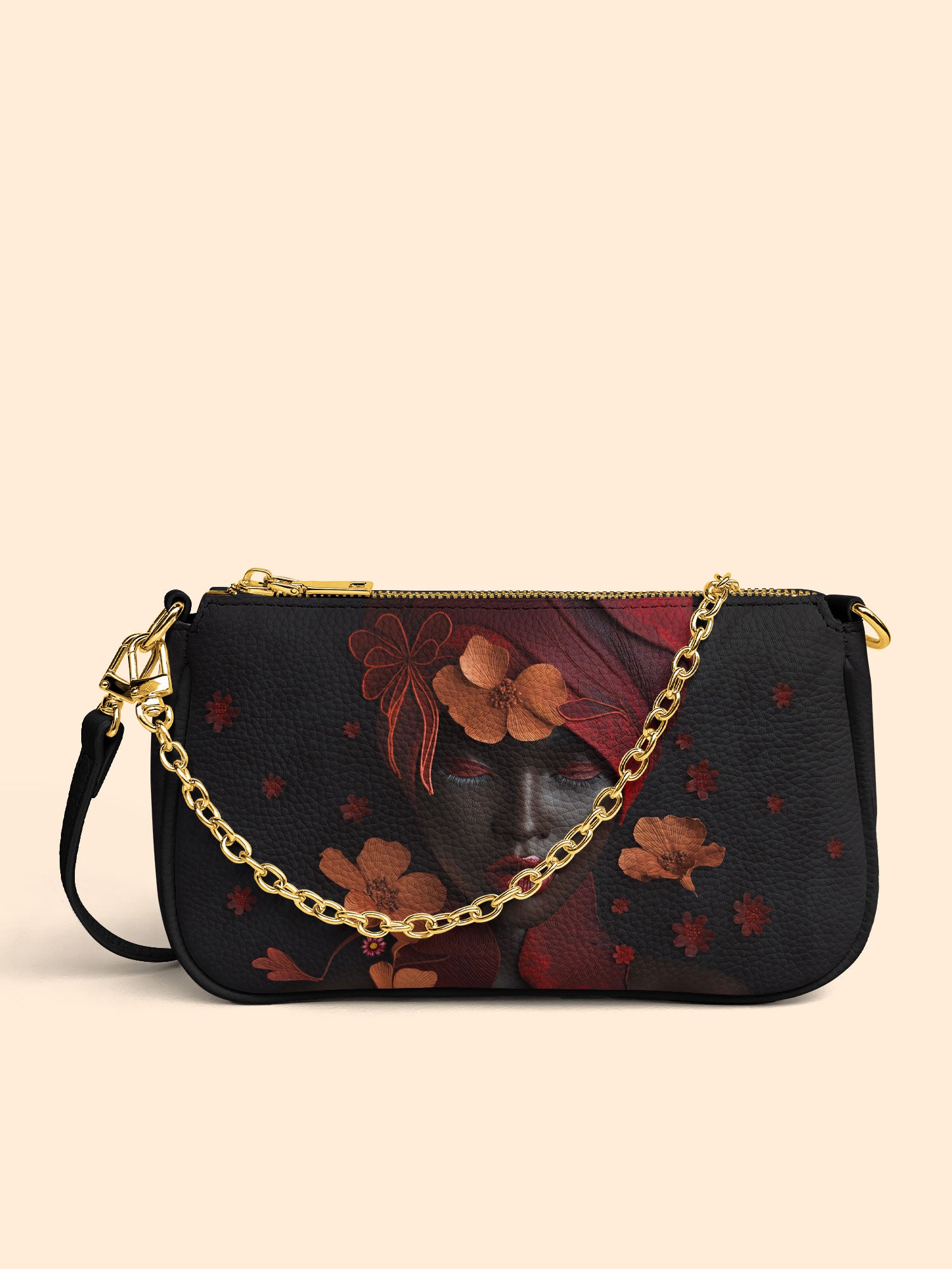 Blush Inferno Classic Zip Pochette QR0TD190