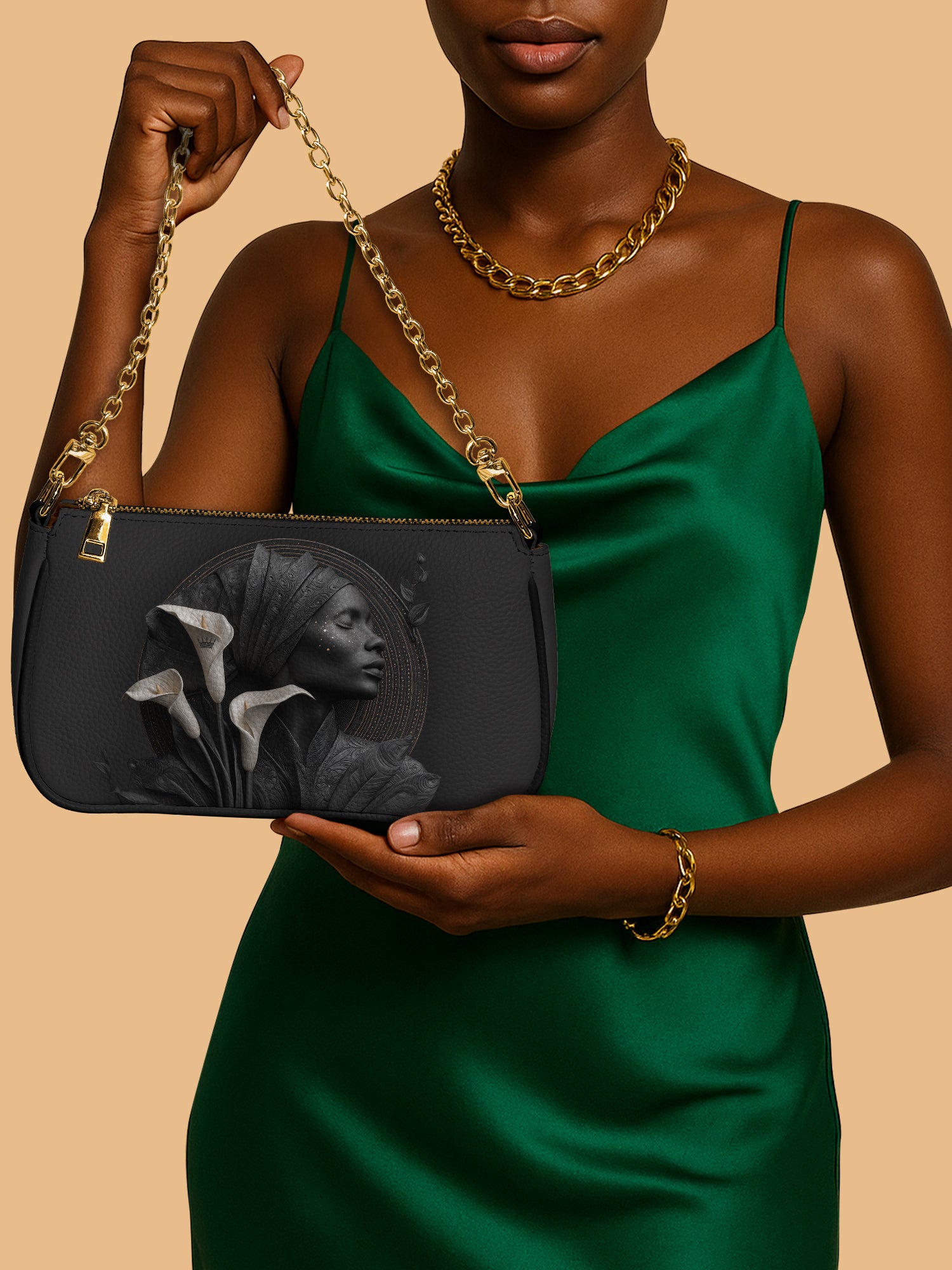 Midnight Grace Classic Zip Pochette QR0TD220