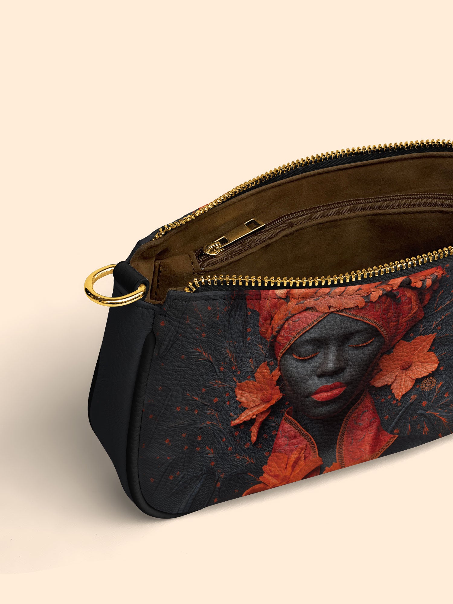 Scarlet Vein Classic Zip Pochette QR0TD187