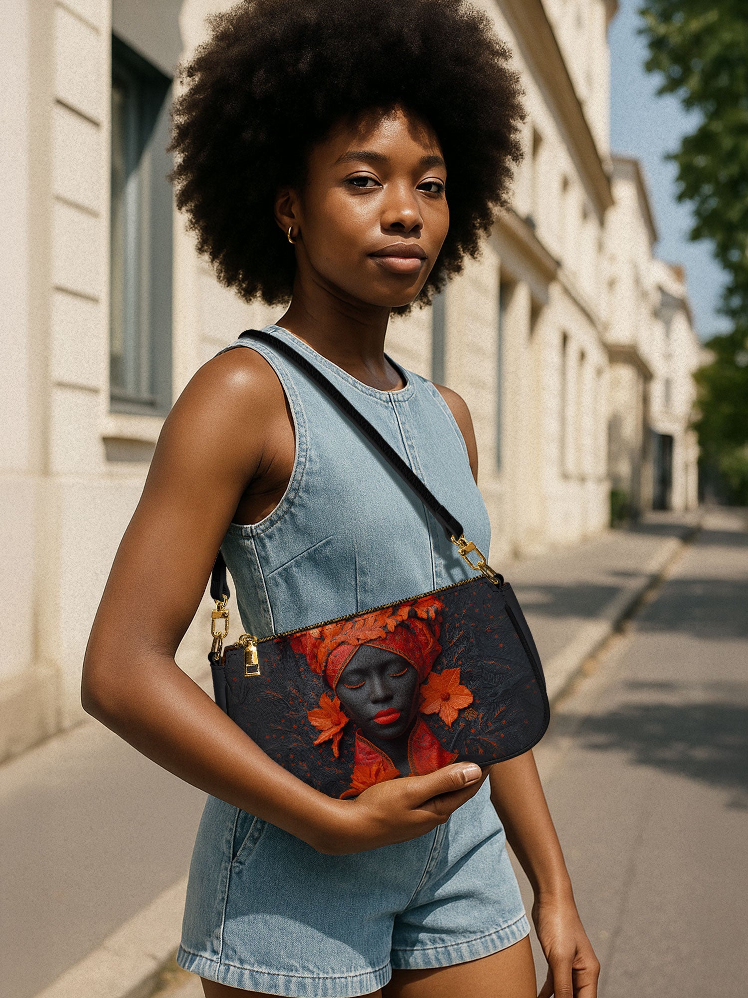 Scarlet Vein Classic Zip Pochette QR0TD187