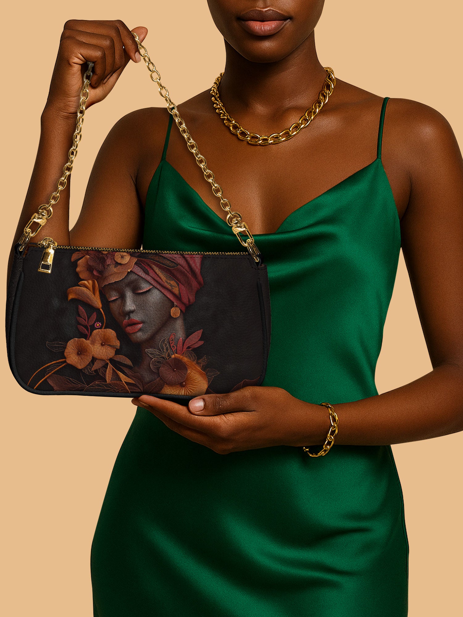 Vermilion Song Classic Zip Pochette QR0TD205