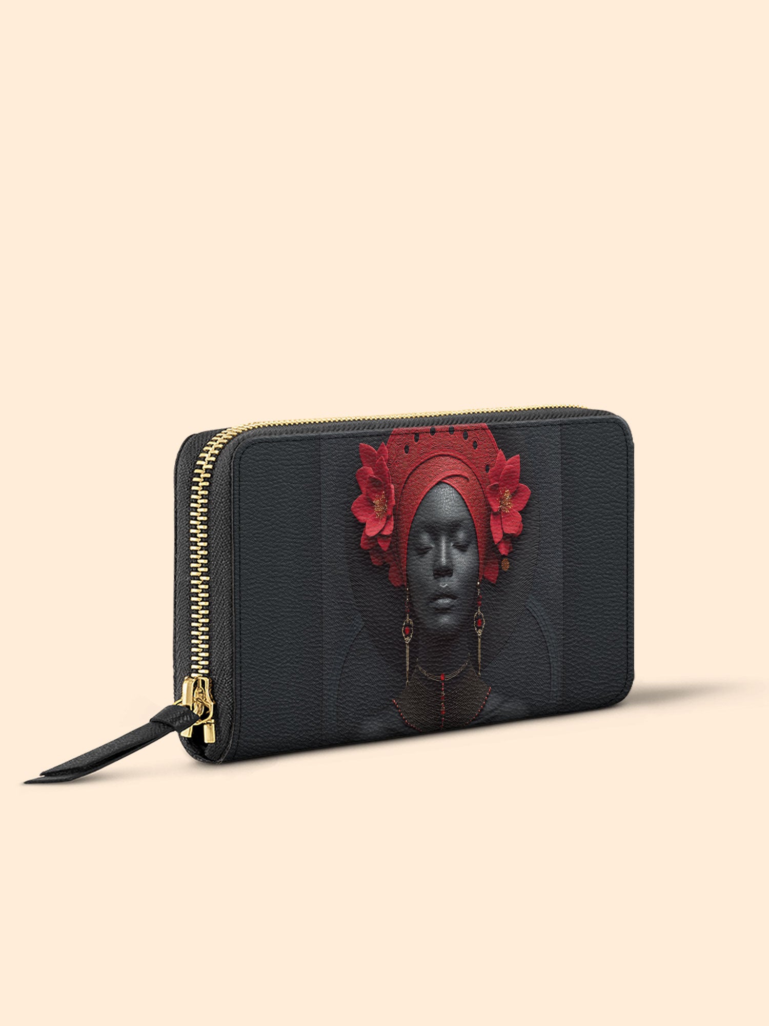 Carmine Ember Slimline Zippy Wallet QR0TD194