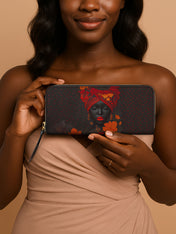 Ember Bloom Slimline Zippy Wallet QR0TD185