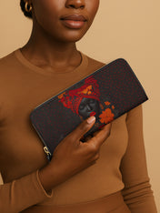 Ember Bloom Slimline Zippy Wallet QR0TD185