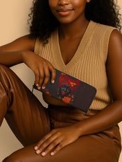 Ember Bloom Slimline Zippy Wallet QR0TD185