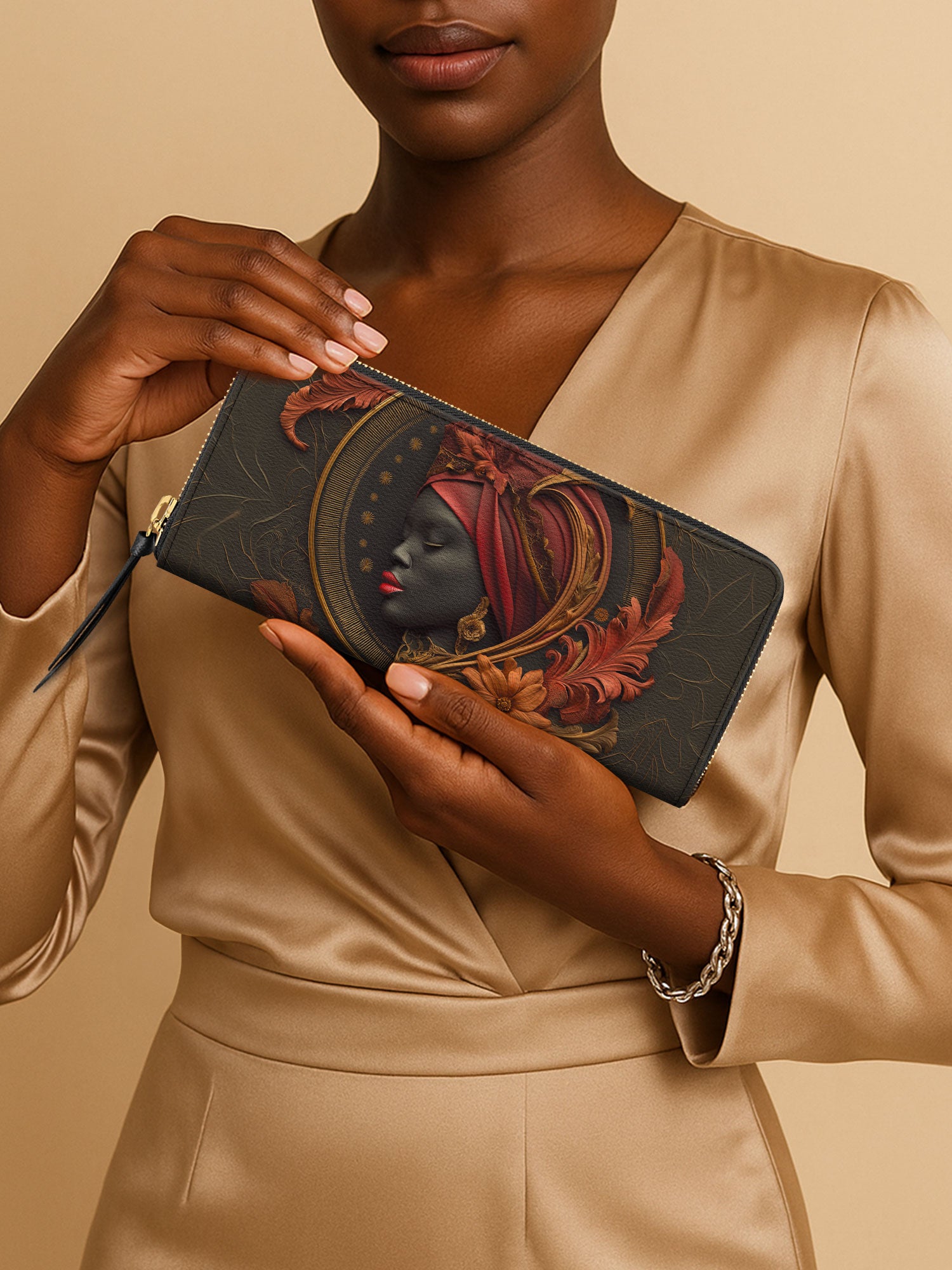 Ruby Mirage Slimline Zippy Wallet QR0TD179