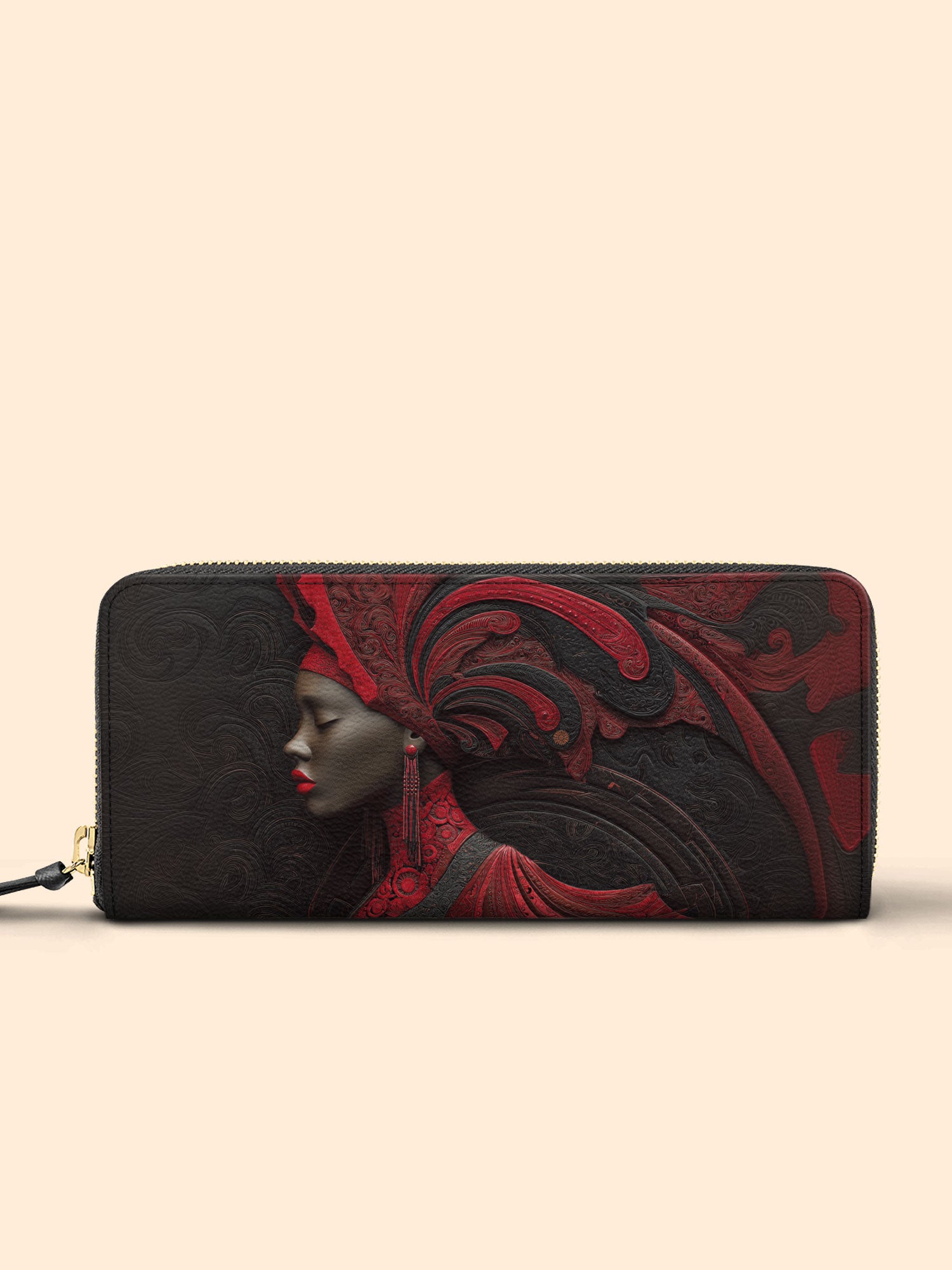 Sanguine Whisper Slimline Zippy Wallet QR0TD203