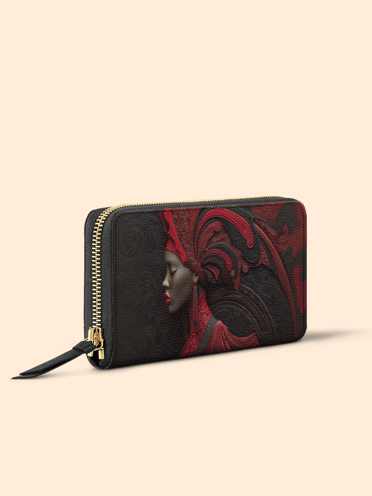 Sanguine Whisper Slimline Zippy Wallet QR0TD203