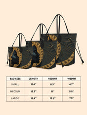 Ebon Halo Classic Shopper Tote QR0XD408