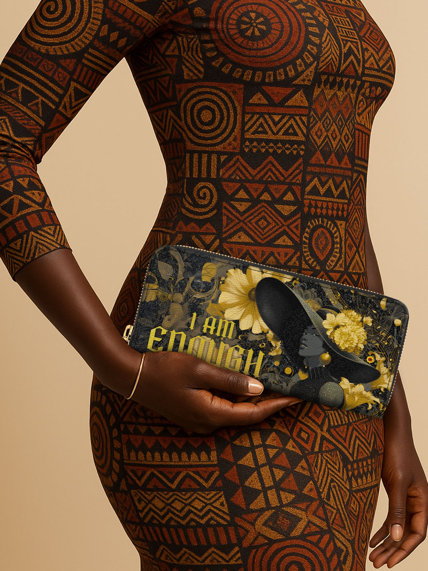 Enough in Harmony Slimline Zippy Wallet QR0TD293