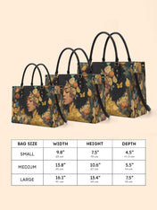 Butterfly Girl Premium Leather Handbag QR0HH107