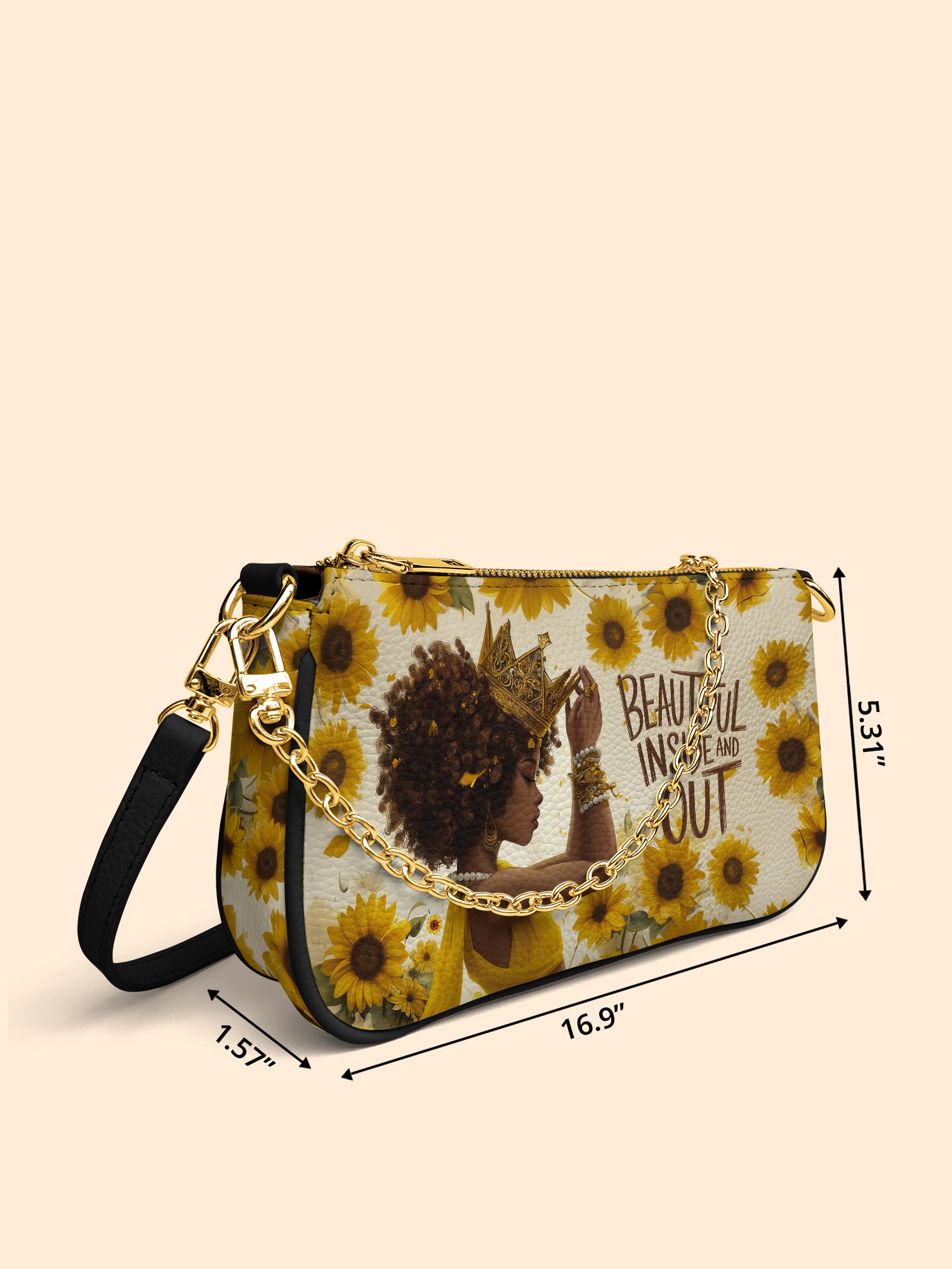 Sunflower Queen Classic Zip Pochette QR0HH114