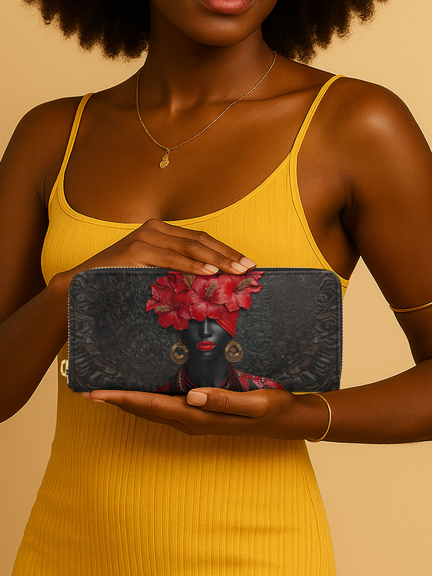 Affluence Bloom Slimline Zippy Wallet QR0XD450