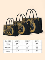 Ebon Eclipse Premium Leather Handbag QR0XD134