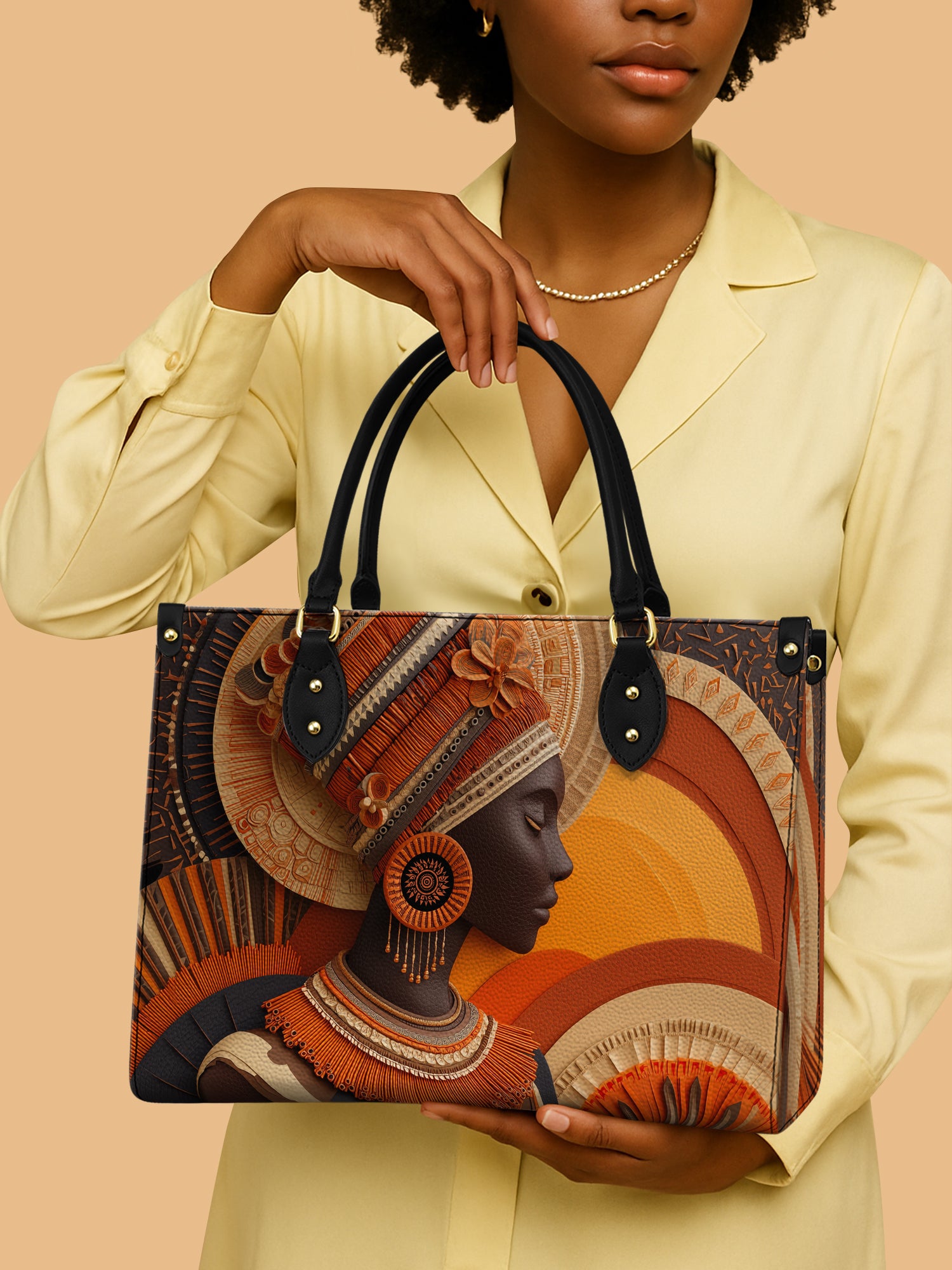 Queen’s Wrap Premium Leather Handbag QR0TD245