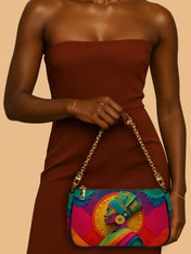 Crowned Roots Classic Zip Pochette QR0TD240