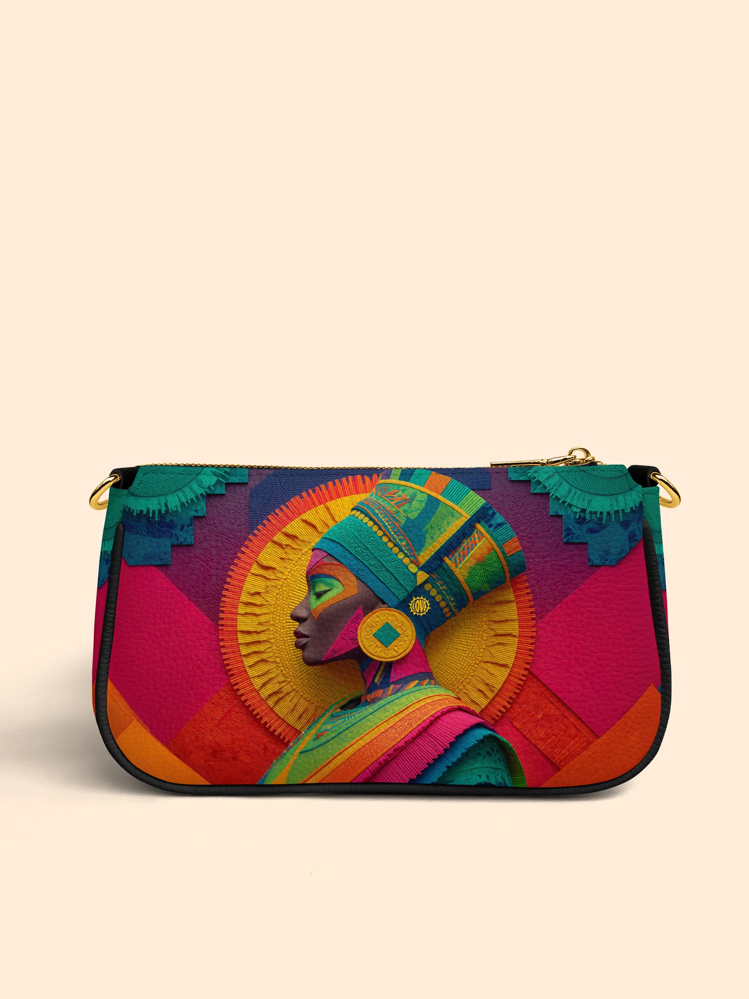 Crowned Roots Classic Zip Pochette QR0TD240