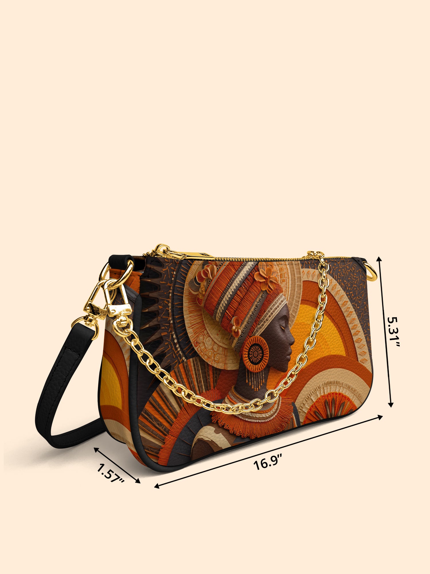 Queen’s Wrap Classic Zip Pochette QR0TD246