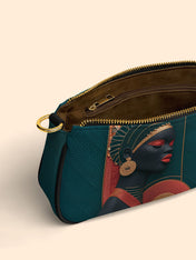 Afro Crown Classic Zip Pochette QR0TD261