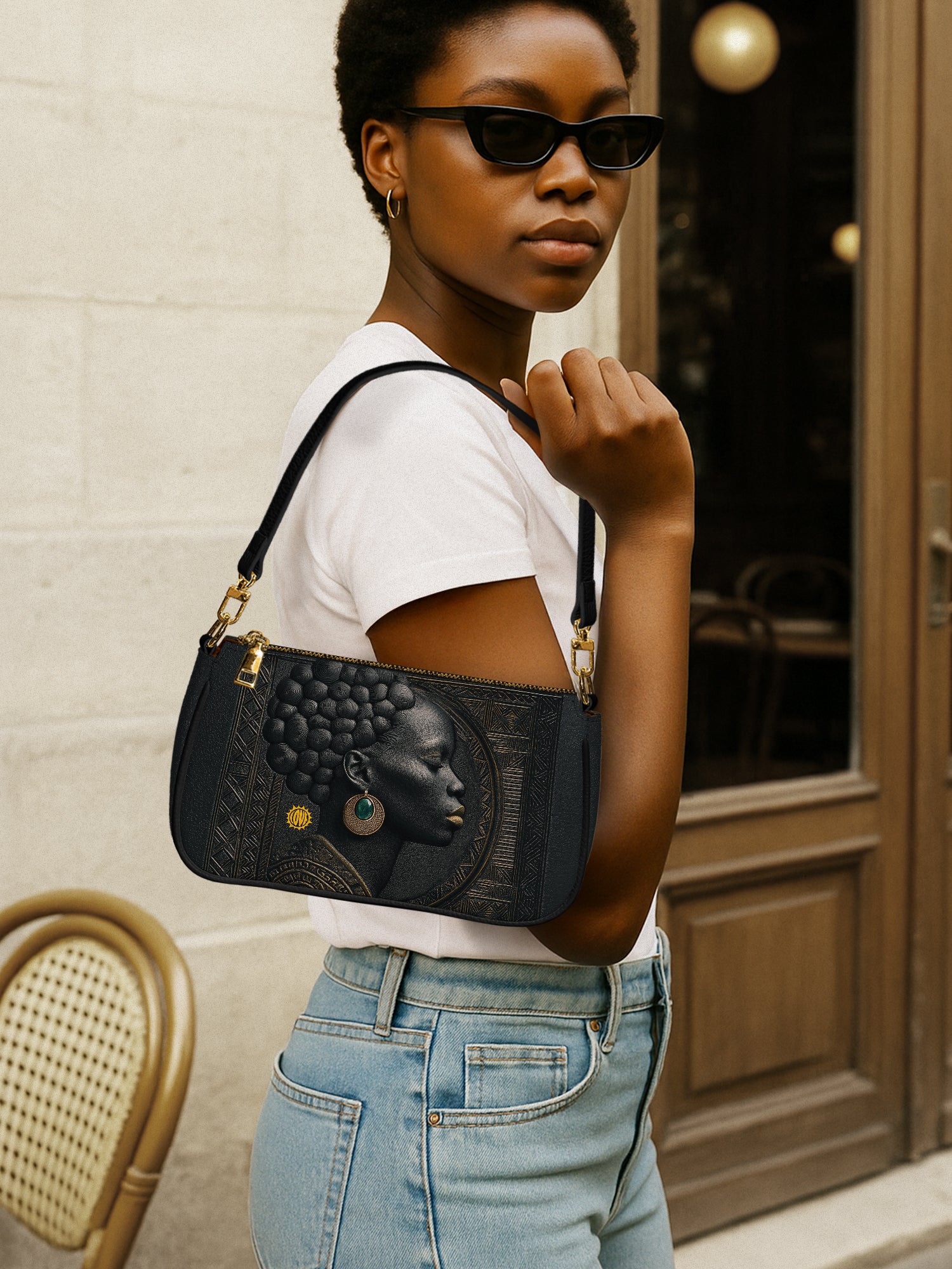 Black Essence Classic Zip Pochette QR0TD285