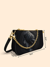 Pure Ebony Classic Zip Pochette QR0TD288