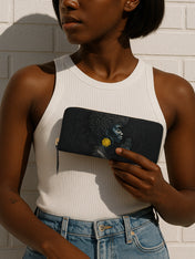 Sacred Shade Slimline Zippy Wallet QR0TD289