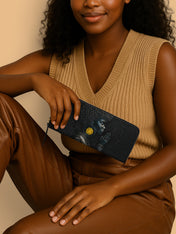 Sacred Shade Slimline Zippy Wallet QR0TD289