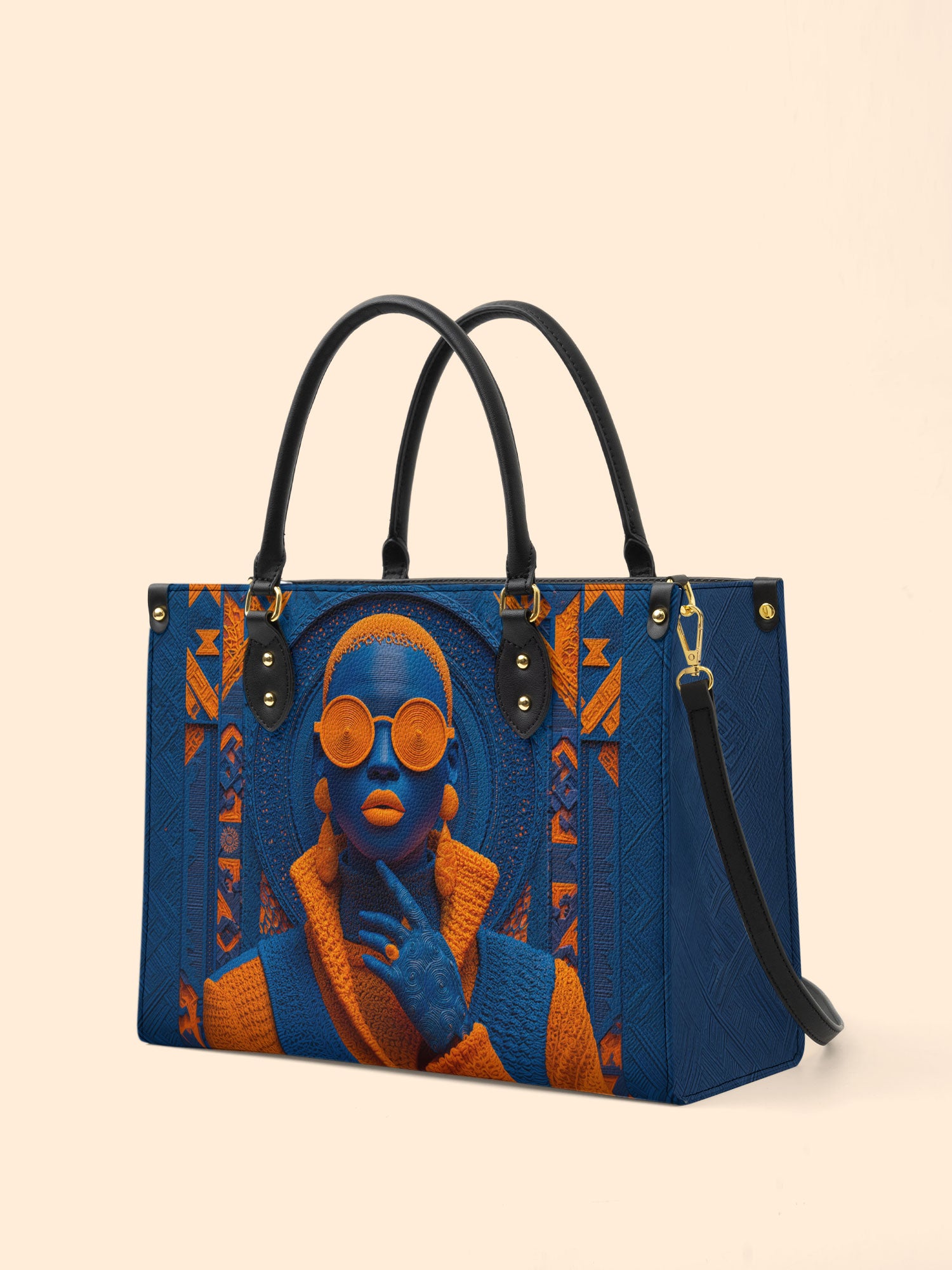 Bold Fade Premium Leather Handbag QR0TD266