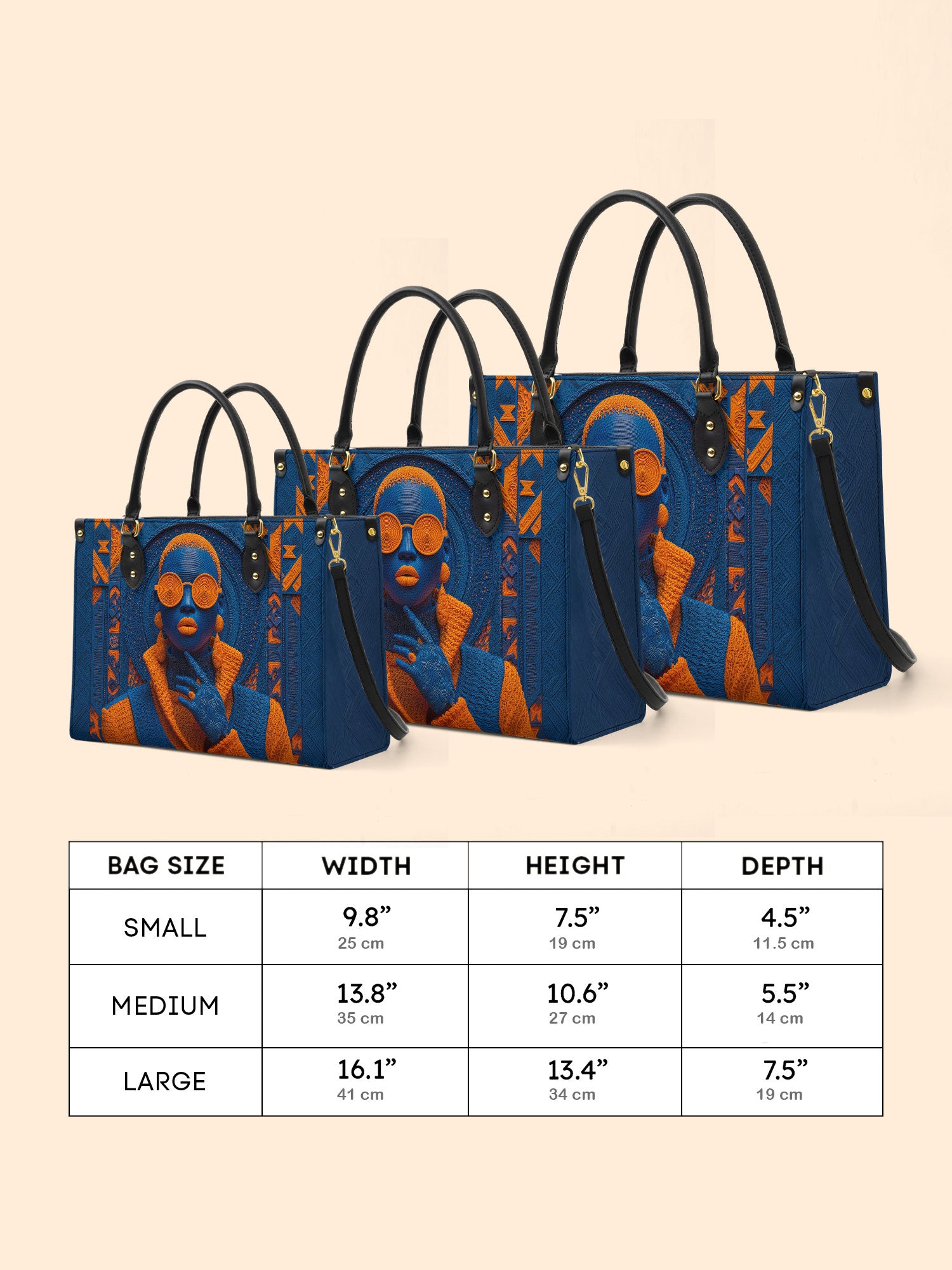 Bold Fade Premium Leather Handbag QR0TD266