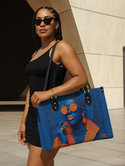 Sharp Aura Premium Leather Handbag QR0TD275