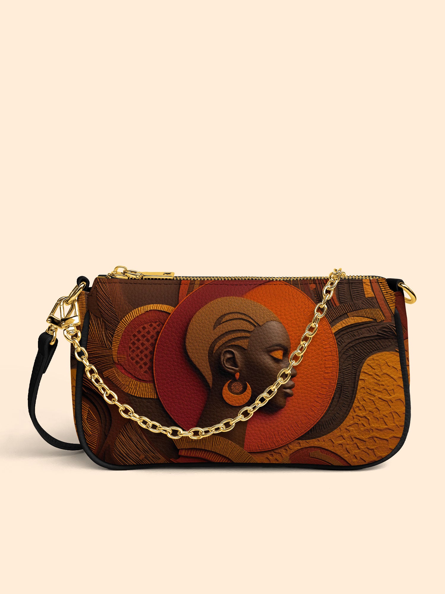 Cropped Crown Classic Zip Pochette QR0TD270