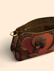 Cropped Crown Classic Zip Pochette QR0TD270