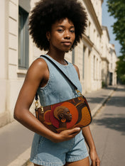Cropped Crown Classic Zip Pochette QR0TD270