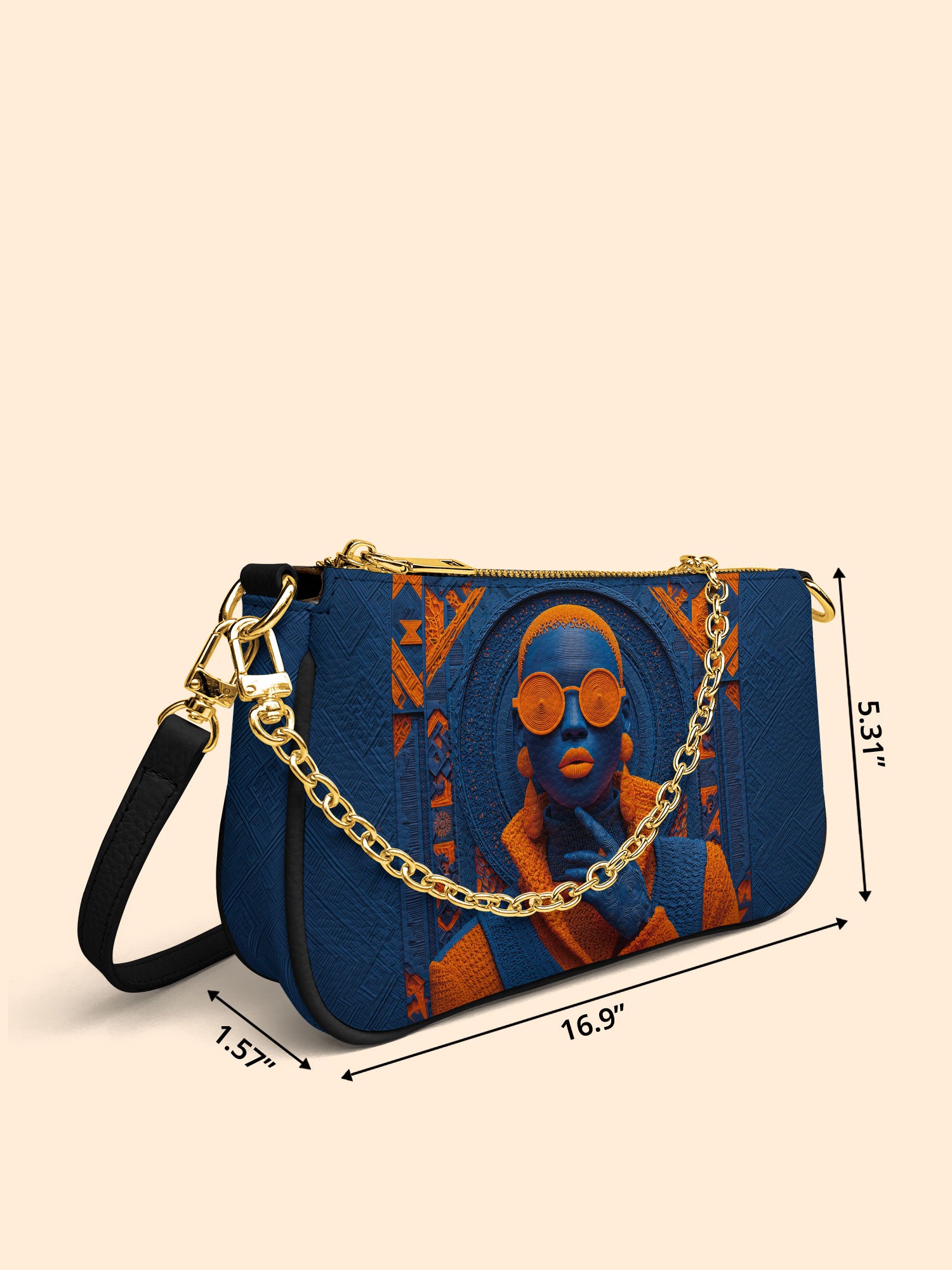Bold Fade Classic Zip Pochette QR0TD267